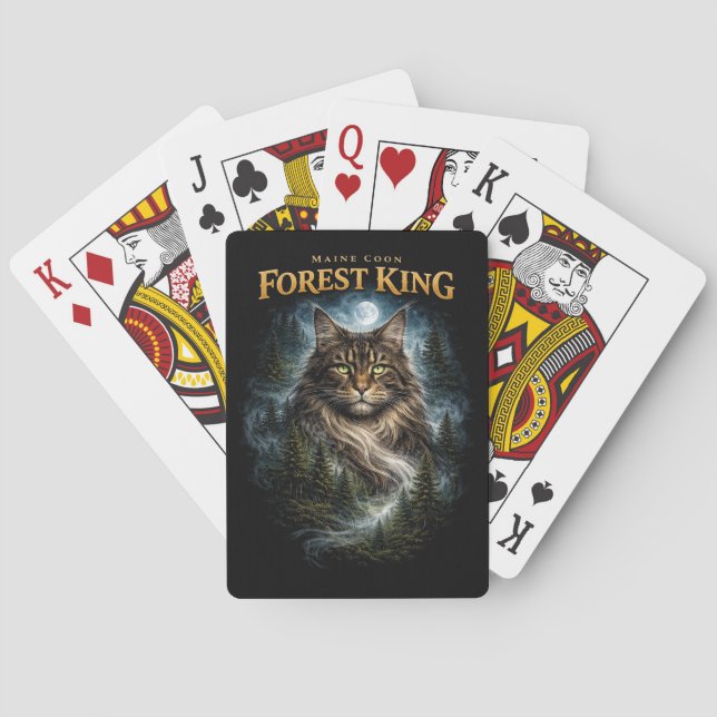 Forest King Playing Cards (Back)