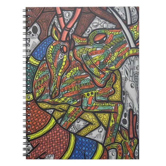 Forest King Spiral Notebook (Front)
