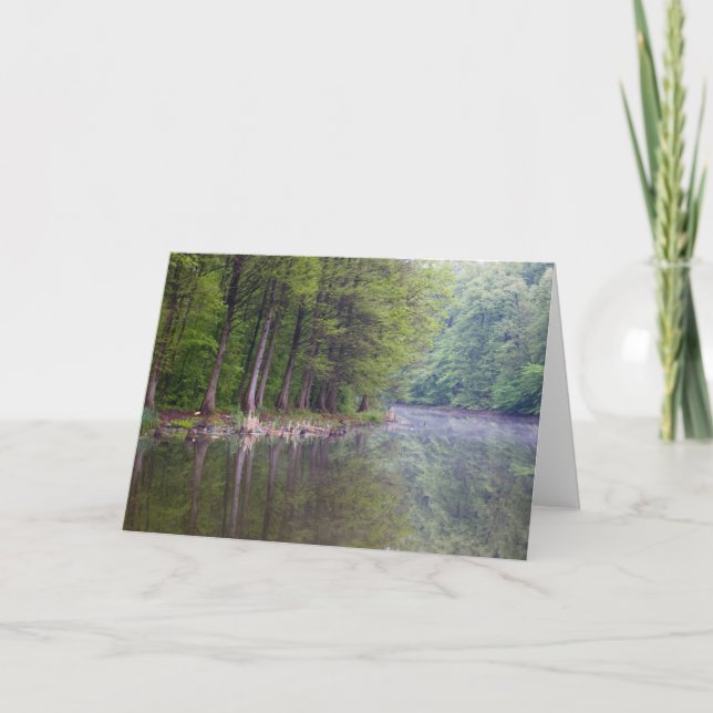 Forest lake Card (Front)