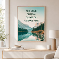 Forest Lake - Create Your Own Motivational