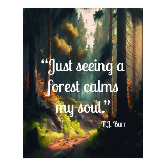 Forest Landscape  Photo Print