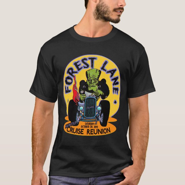Forest Lane Haunted Cruise Reunion T-Shirt (Front)