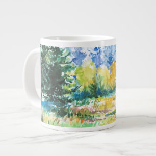 Forest Large Coffee Mug