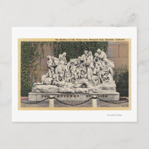 Forest Lawn Memorial Park, Mystery of Life Postcard