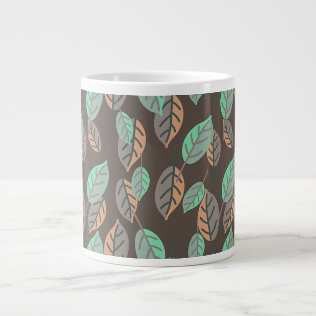 forest leaves coffee mug (Front)