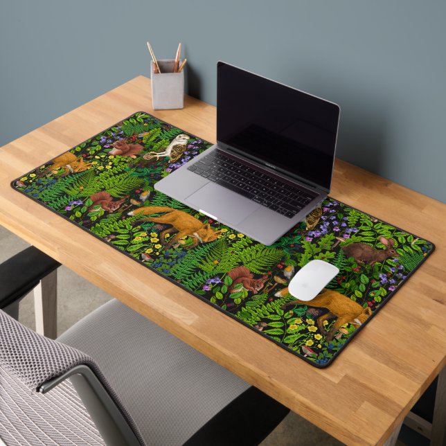 Forest life desk mat (Office 2)
