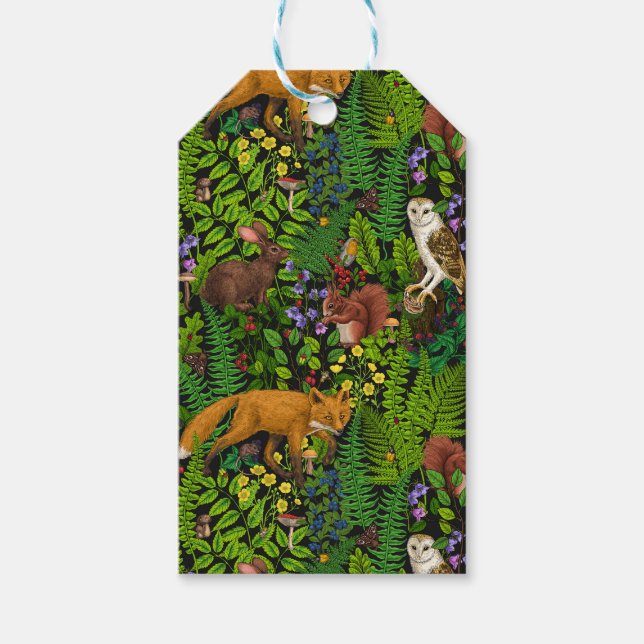 Forest life gift tags (Front)