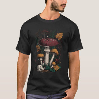 Forest Life Illustration T-Shirt