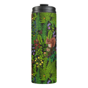 Forest life thermal tumbler