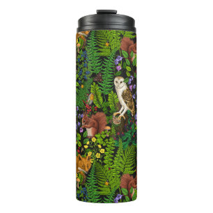 Forest life thermal tumbler