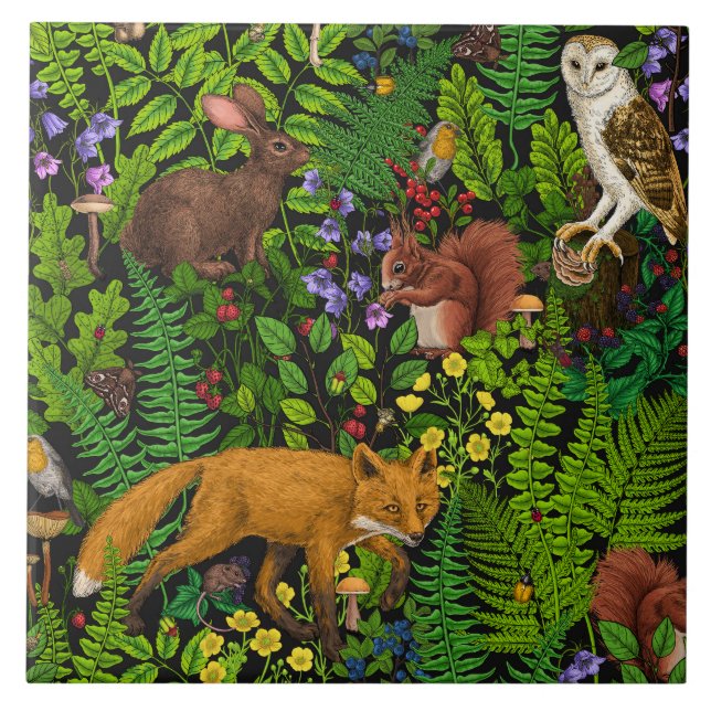 Forest life tile (Front)