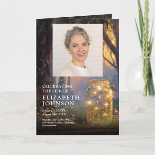 Forest Lights Funeral Memorial Order Of Service Programme