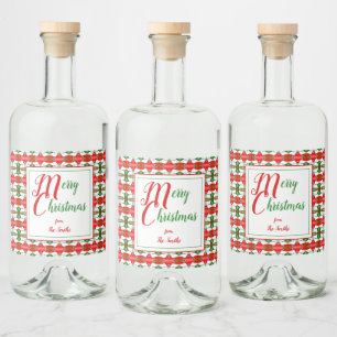 Forest Liquor Bottle Label