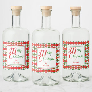 Forest Liquor Bottle Label