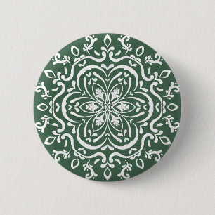 Forest Mandala 6 Cm Round Badge