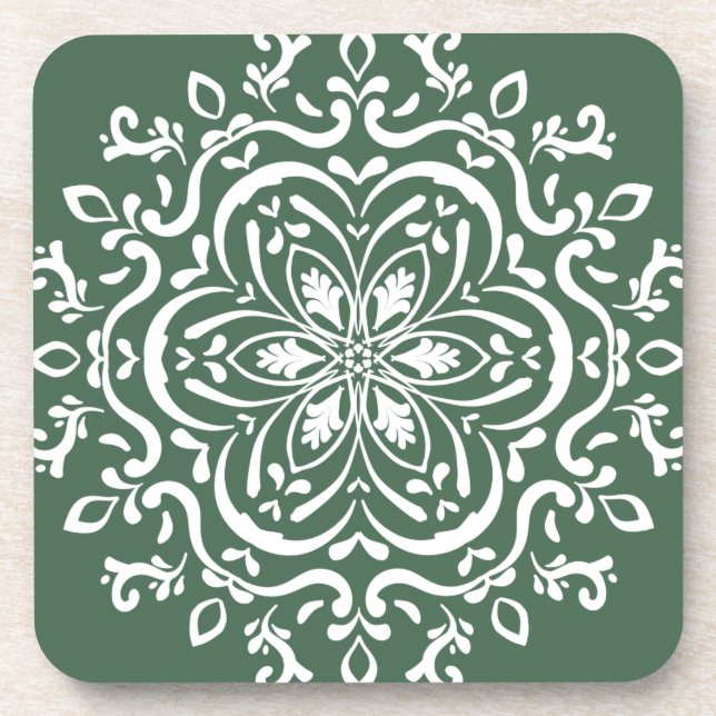 Forest Mandala Coaster (Front)