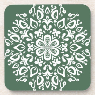 Forest Mandala Coaster