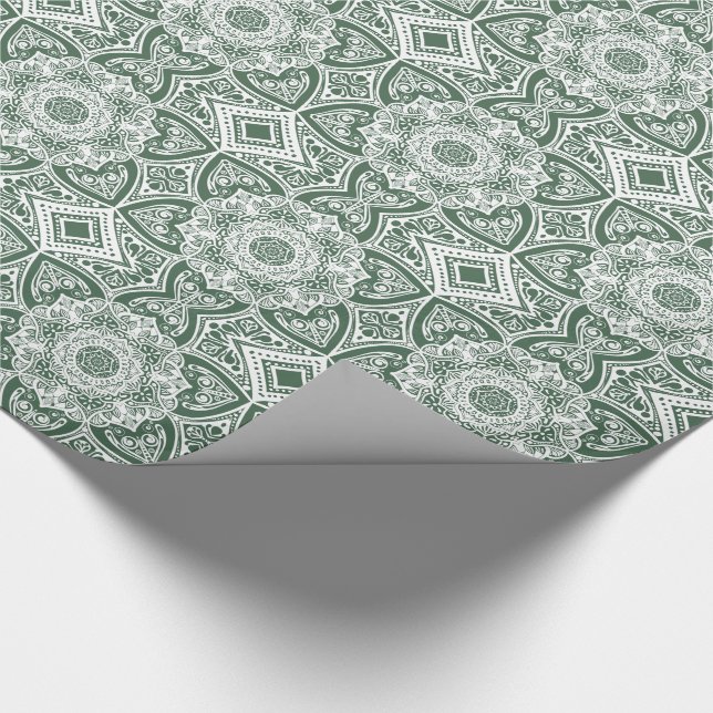 Forest Mandala Wrapping Paper (Corner)