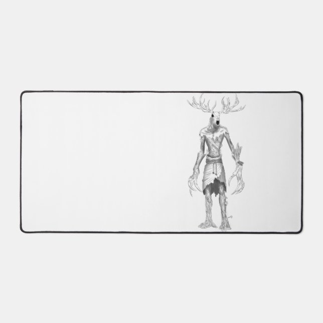 Forest monstrosity desk mat (Front)