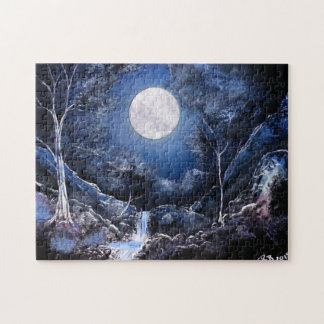 Forest Moon Jigsaw Puzzle