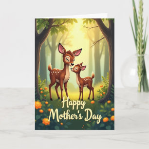 Forest Mother Love Day Card