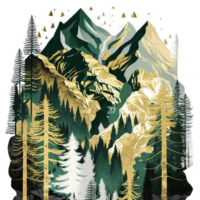 Forest Mountain Landscape - Mug (Creator Uploaded)
