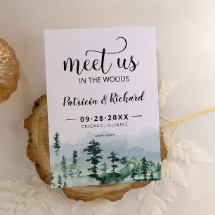 Forest Mountain Outdoor Wedding Save The Datea