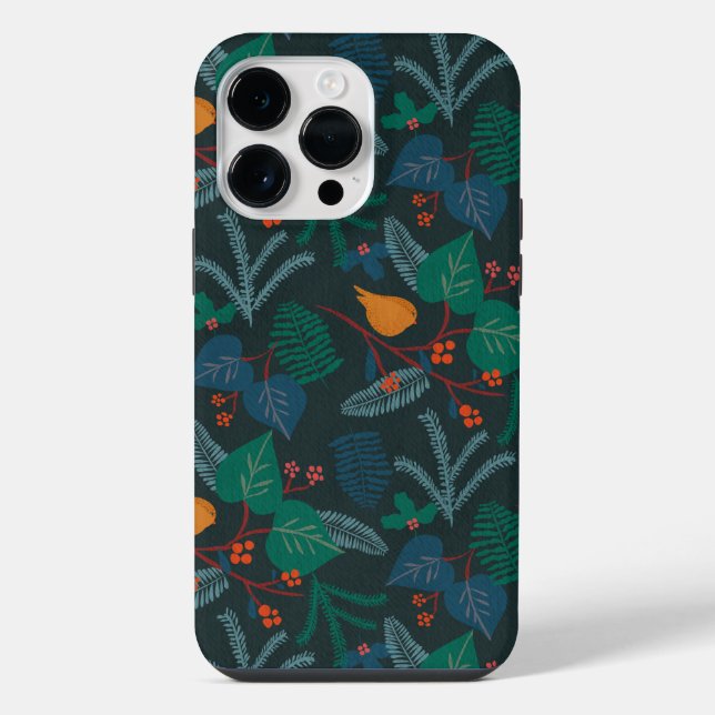 Forest Nature Into The Woods - Dark Green iPhone Case (Back)