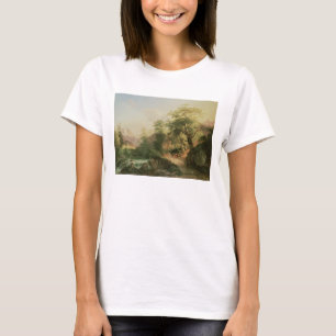 Forest near Vienna, 1852 (oil on canvas) T-Shirt
