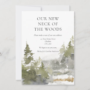 Forest New Neck of the Woods Change of Address Announcement