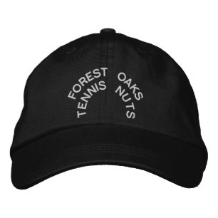 FOREST OAKS TENNIS NUTS!! EMBROIDERED HAT