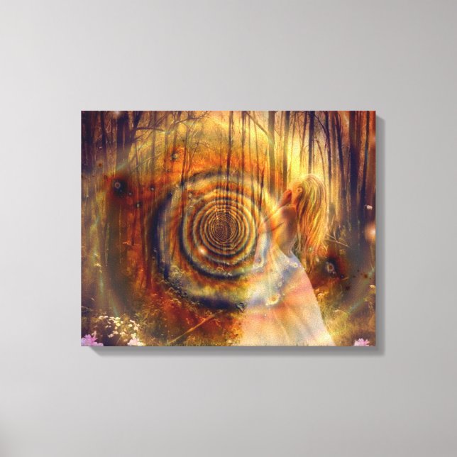Forest of Angels - Stretched Canvas Print (Front)