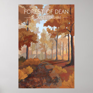 Forest Of Dean Travel Poster