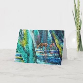 Forest of Life , Sigrid's Deer Card