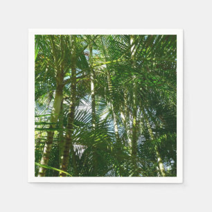 Forest of Palm Trees Tropical Nature Napkin