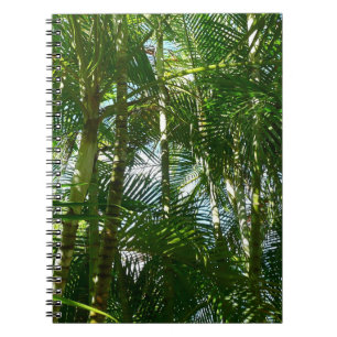 Forest of Palm Trees Tropical Nature Spiral Notebook
