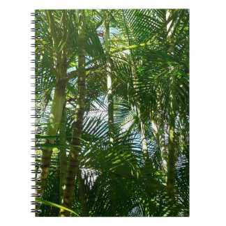 Forest of Palm Trees Tropical Nature Spiral Notebook