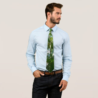 Forest of Palm Trees Tropical Nature Tie