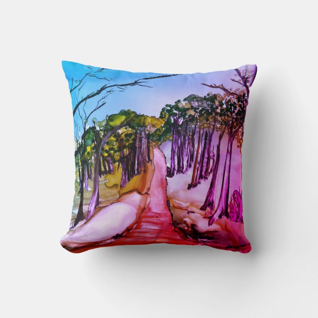 Forest of Trees Cushion (Front)