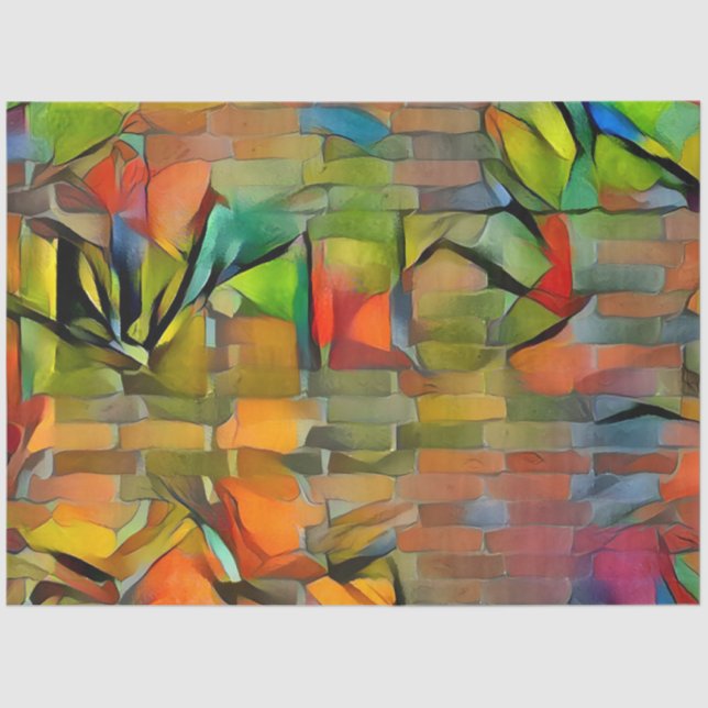 Forest On The Wall Art Collection Tissue Paper (Front)