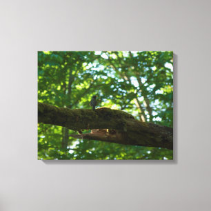 Forest Overpass Canvas Print