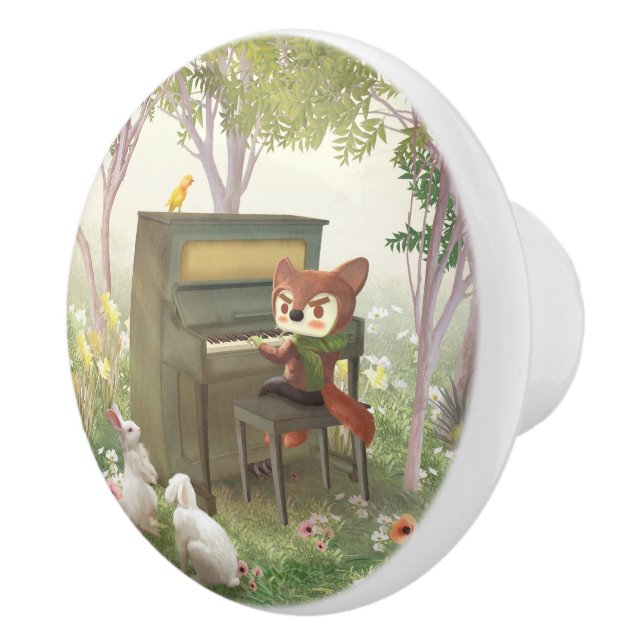 Forest Piano Ceramic Knob (Right)
