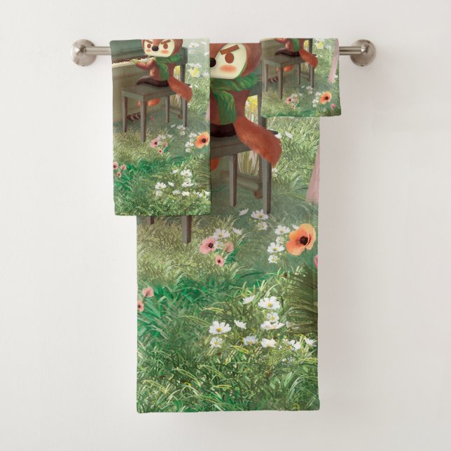 Forest Piano Concert Bath Towel Set (Insitu)
