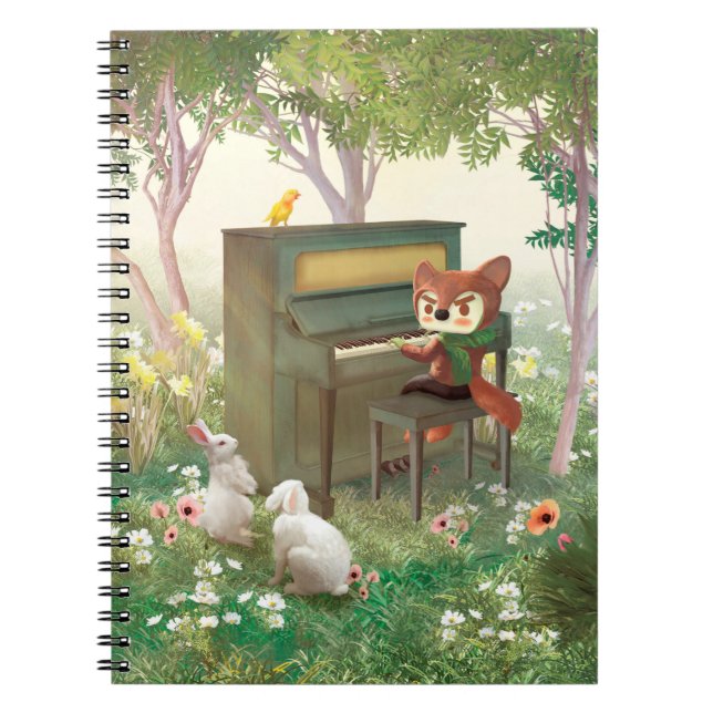 Forest Piano Concert Notebook (Front)