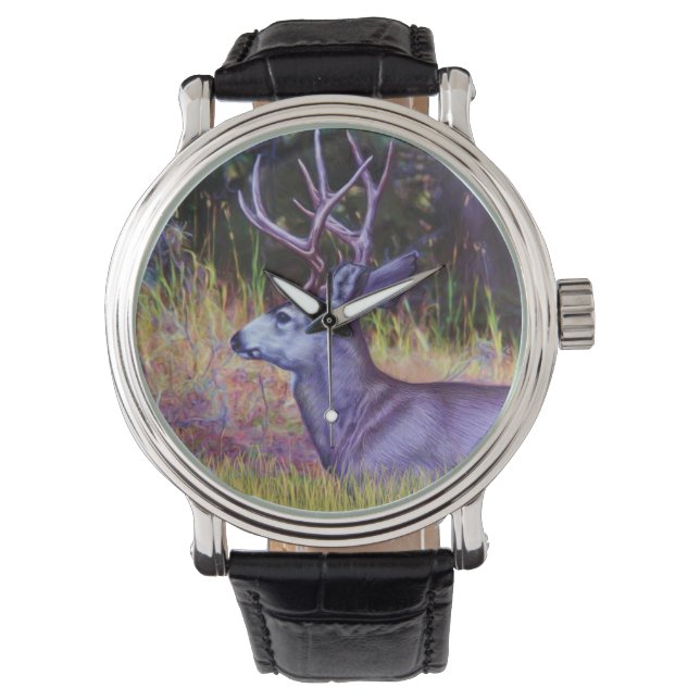 Forest Prince, Mule Deer Buck Watch (Front)
