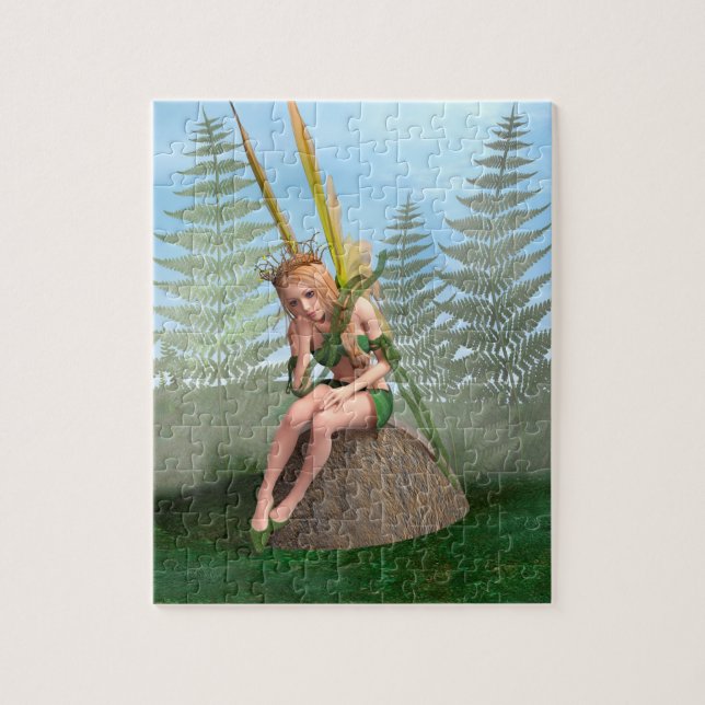 Forest Princess, Fairy Butterfly Jigsaw Puzzle (Vertical)