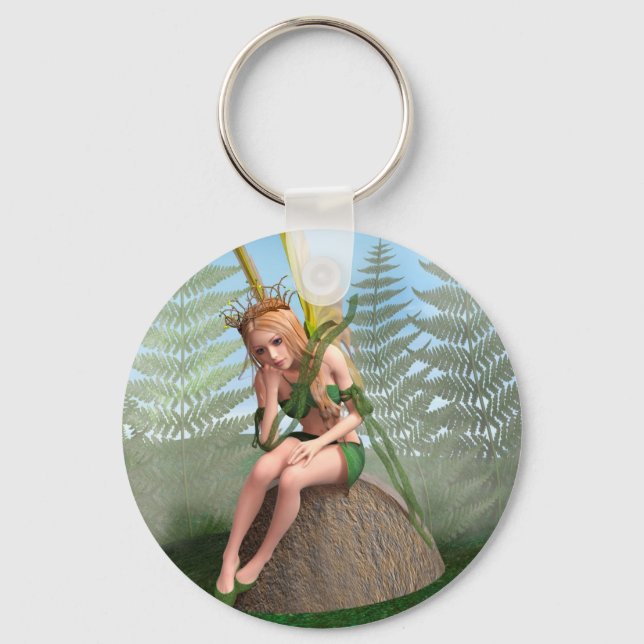 Forest Princess, Fairy Butterfly Key Ring (Front)