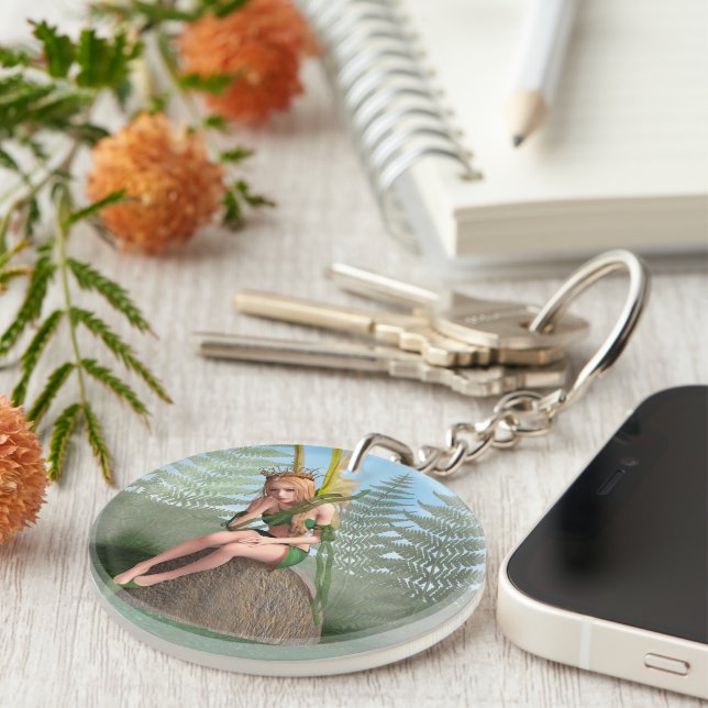 Forest Princess, Fairy Butterfly Key Ring (Front Right)