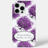 Forest Purple Heart Leaf Tree Wedding