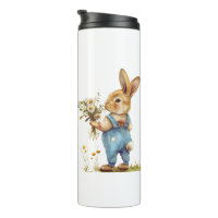 Forest Rabbit Travel Mug – Woodland Warmth On-the-
